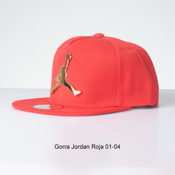 Gorra Jordan Roja 01-04 para hombre