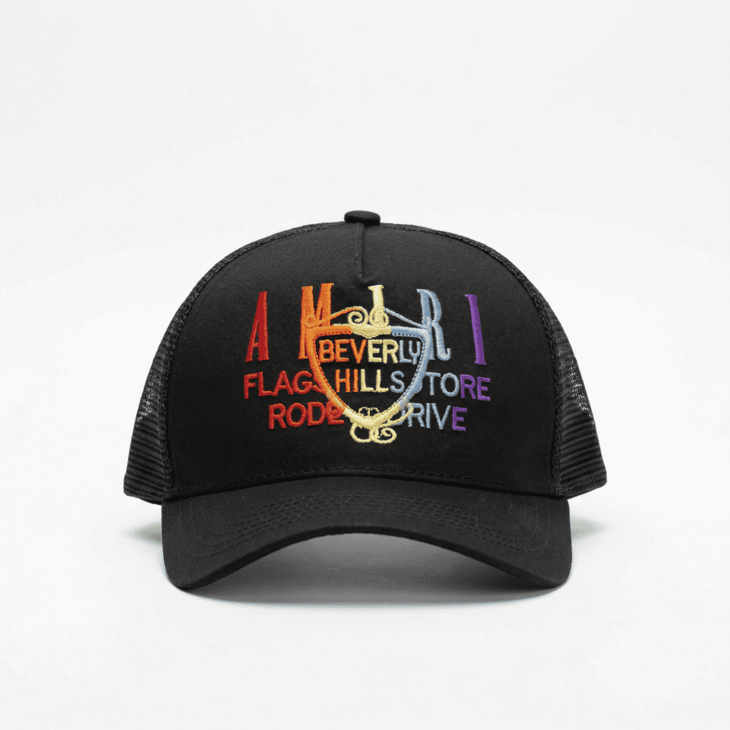 Gorra negro para hombre - detalle - JDC Luxury Store