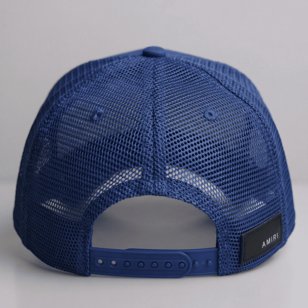 Gorra azul para hombre - vista trasera - JDC Luxury Store