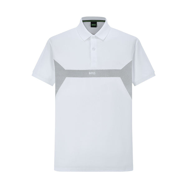 Camiseta BO225# Tipo Polo Blanca Para hombre