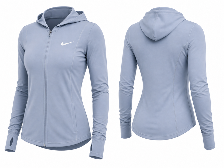 Buzo Deportivo Gris Para Mujer Ref. MCHA01