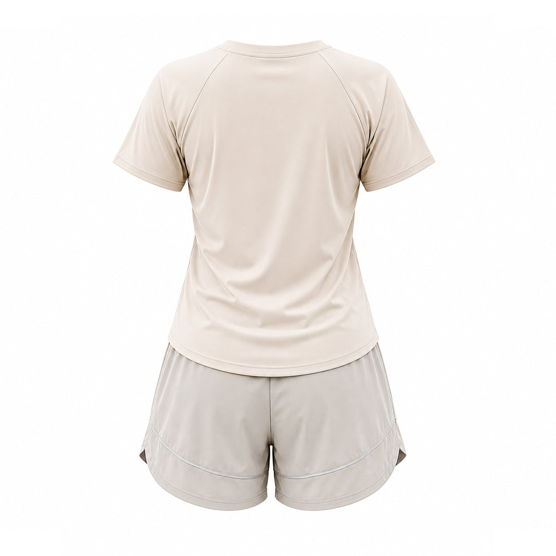 Conjunto Deportivo Crema Para Mujer Ref. MCON02