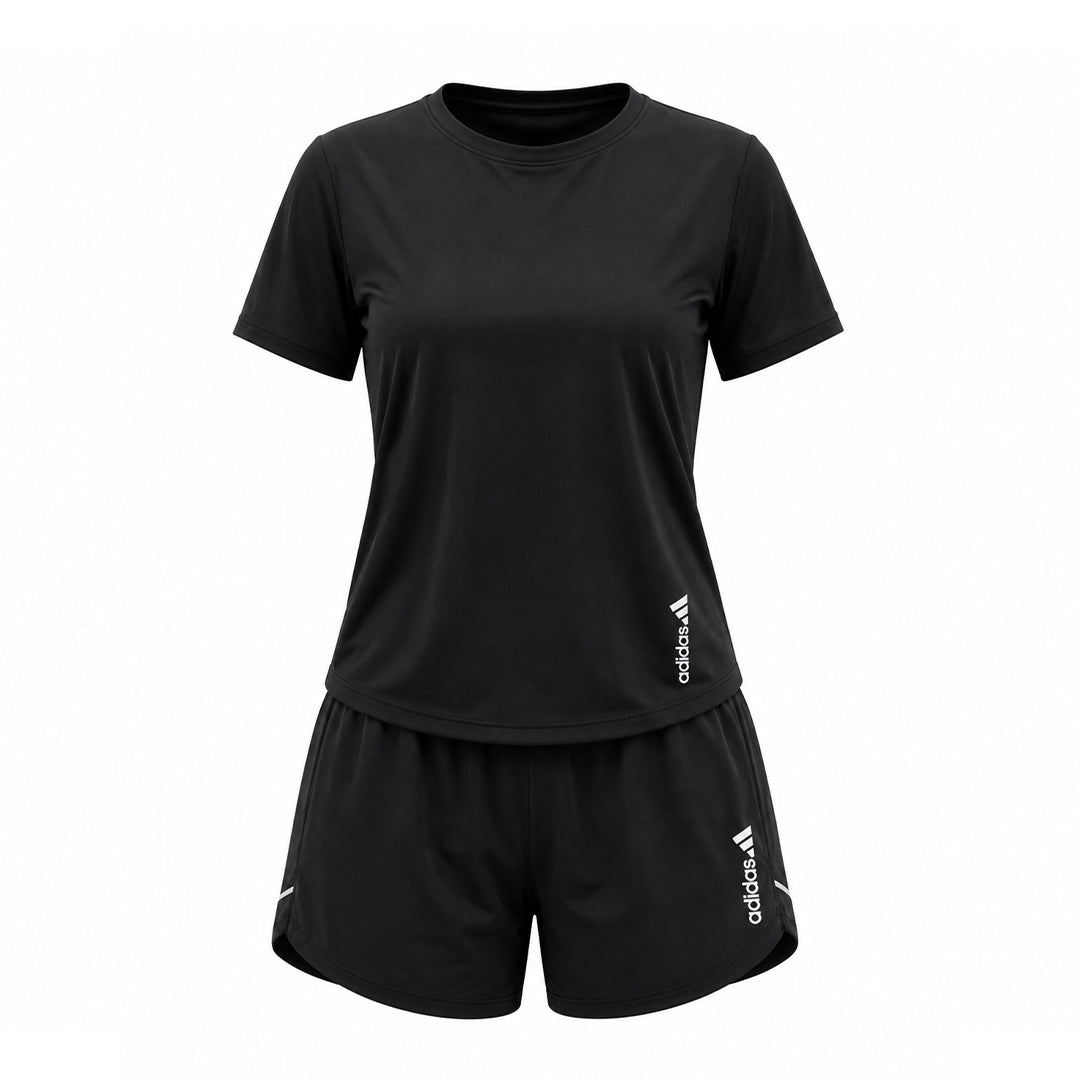 Conjunto Deportivo Negro Para Mujer Ref. MCON02