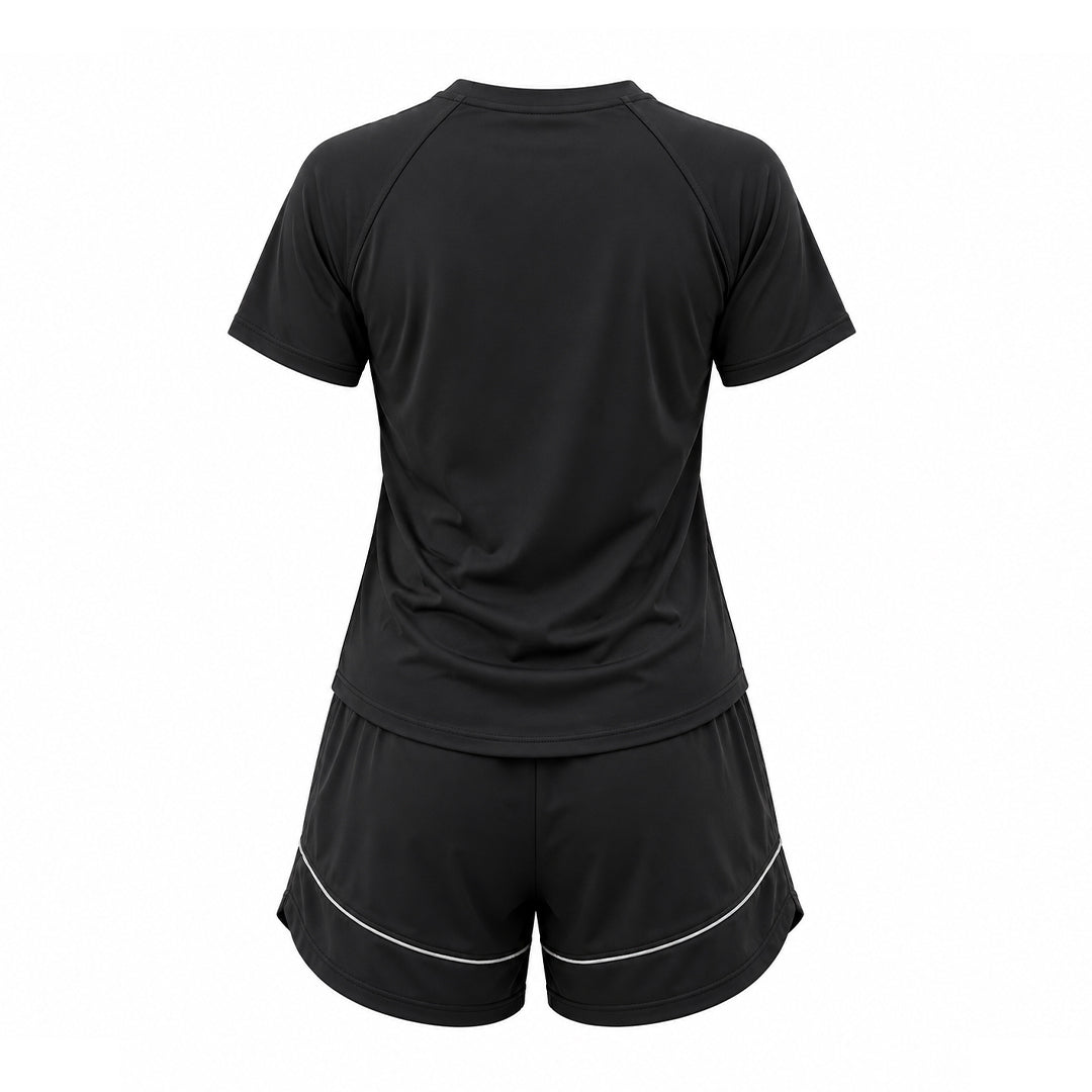 Conjunto Deportivo Negro Para Mujer Ref. MCON02
