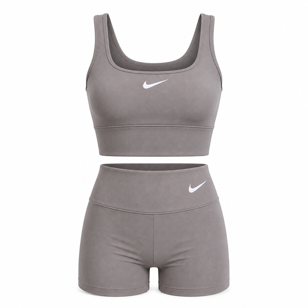 Conjunto Deportivo Gris Para Mujer Ref. MCONJ03