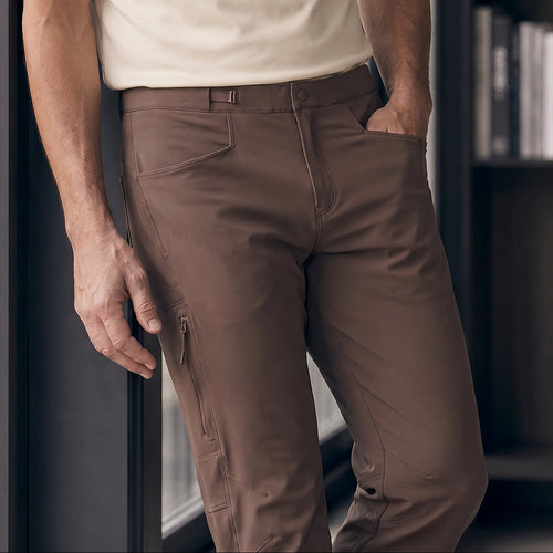 Pantalón 62343 Café Oscuro Para Hombre