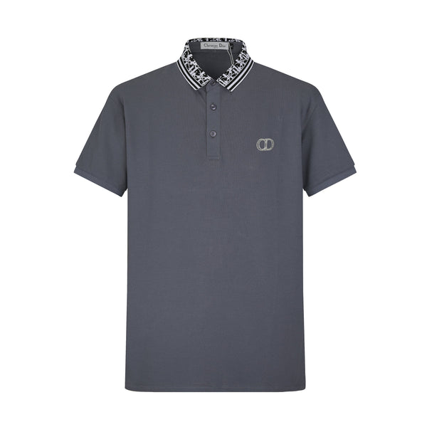 Camiseta 58185 Tipo Polo Azul Oscuro Para Hombre