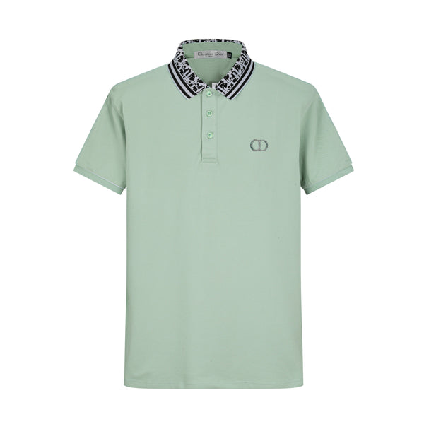 Camiseta 58185 Tipo Polo Verde Claro Para Hombre