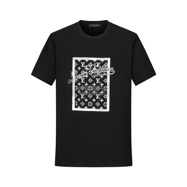 Camiseta 68508 Estampada Negra Para Hombre