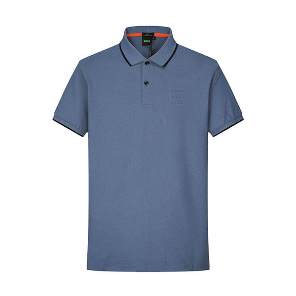 Camiseta 58133 Tipo Polo Azul Oscuro Para Hombre