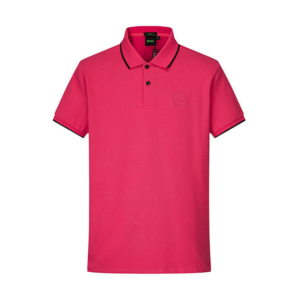 Camiseta 58133 Tipo Polo Fucsia Para Hombre