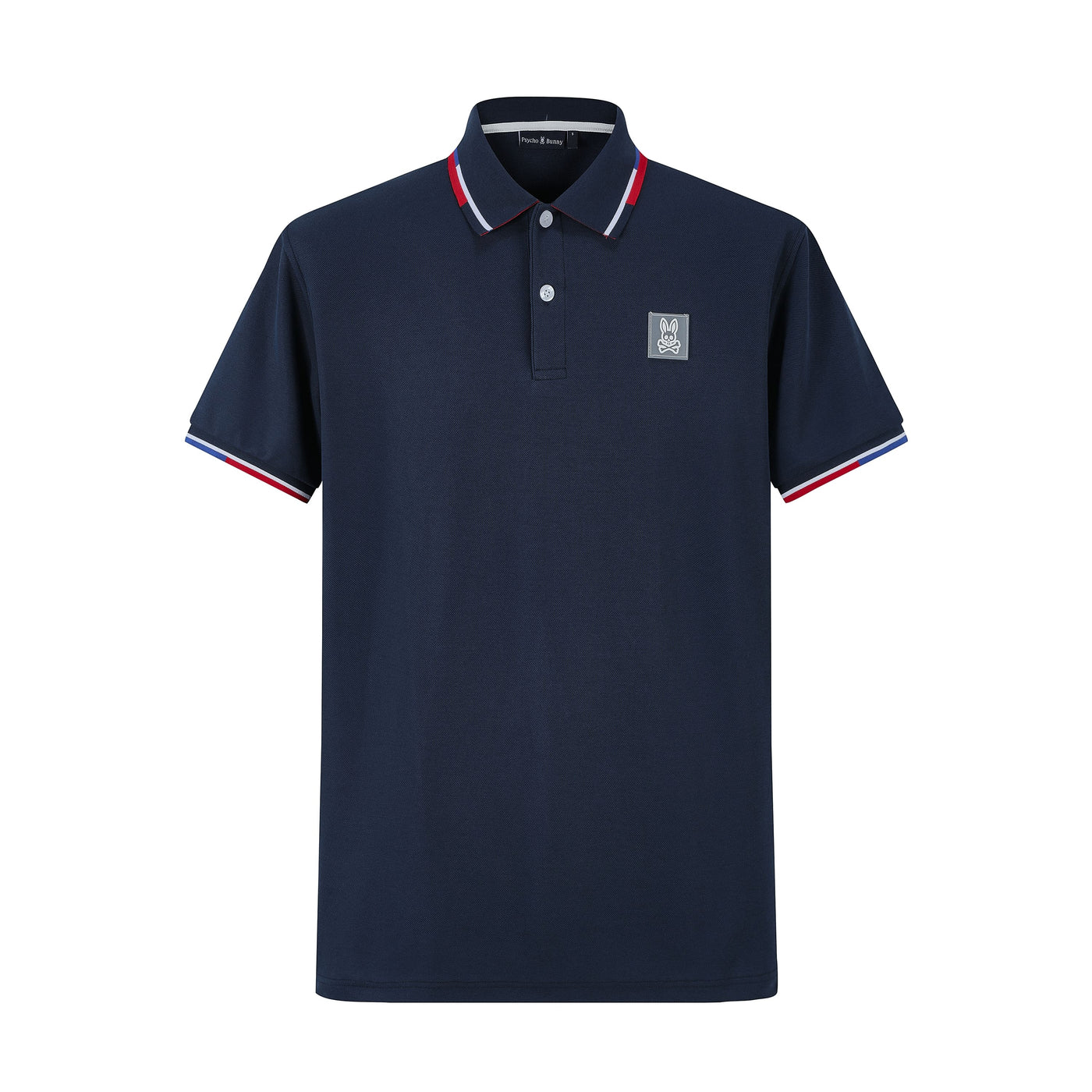 Camiseta 8287-8# Tipo Polo Azul Oscuro Para Hombre