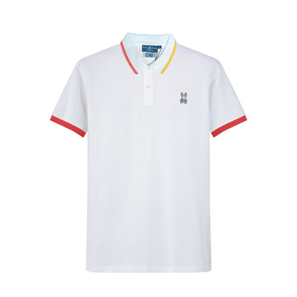 Camiseta 38067 Tipo Polo Blanca Para Hombre