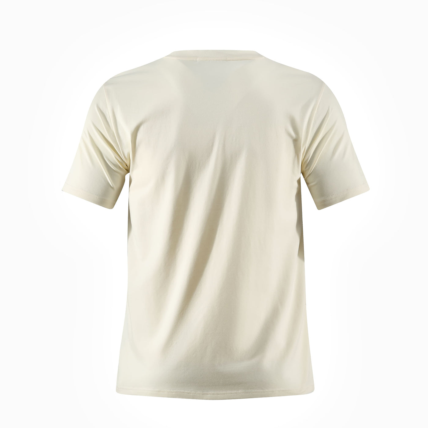 Camiseta básica crema para hombre - imagen 3 - JDC Luxury Store