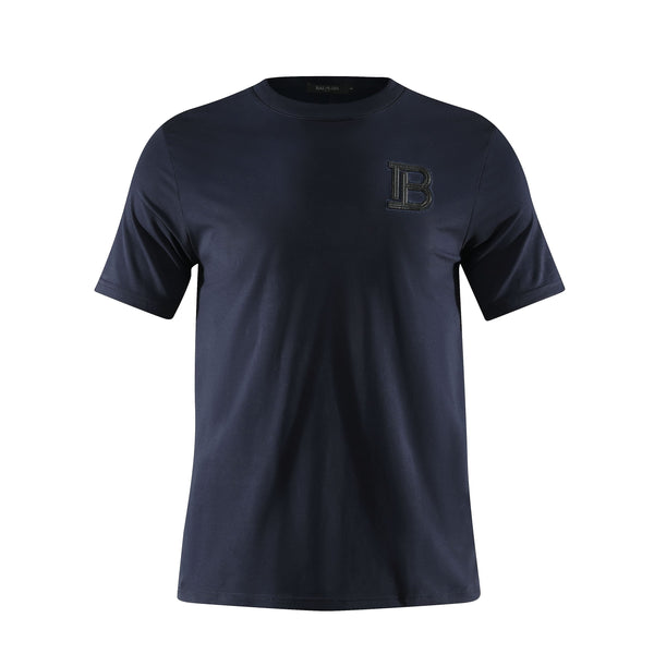 Camiseta 786624 Básica Azul Oscuro Para Hombre