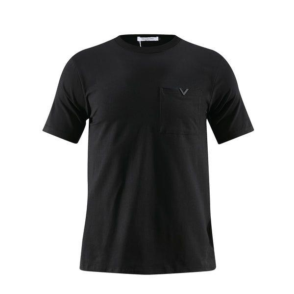 Camiseta 786746 Básica Negra Para Hombre