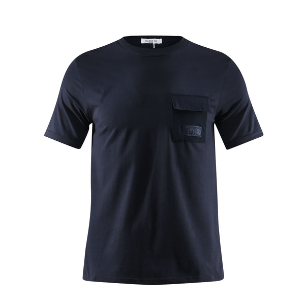 Camiseta básica azul oscuro para hombre - JDC Luxury Store
