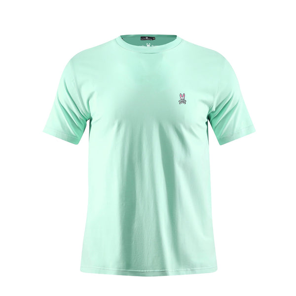 Camiseta 66676 Básica Verde Claro Para Hombre