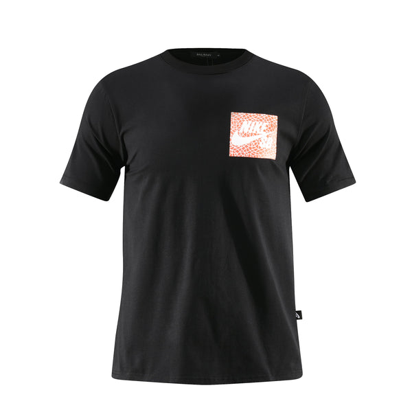 Camiseta 786633 Estampada Negra Para Hombre
