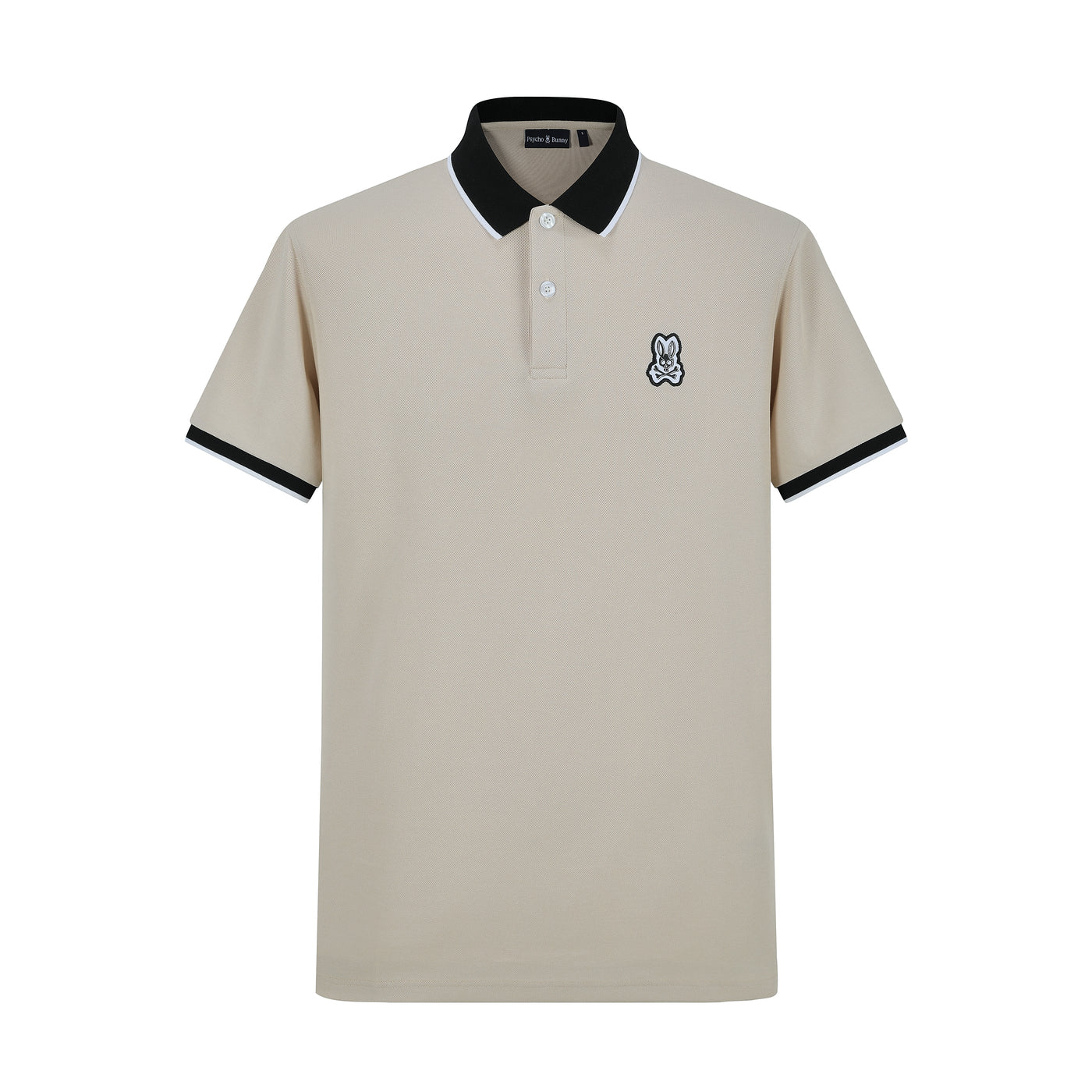 Camiseta 22377# Tipo Polo Khaki Para Hombre