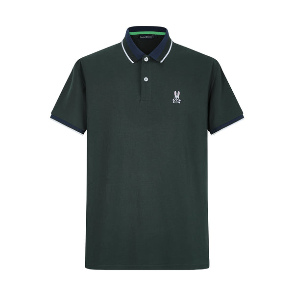 Camiseta 22474 Tipo Polo Verde Para Hombre
