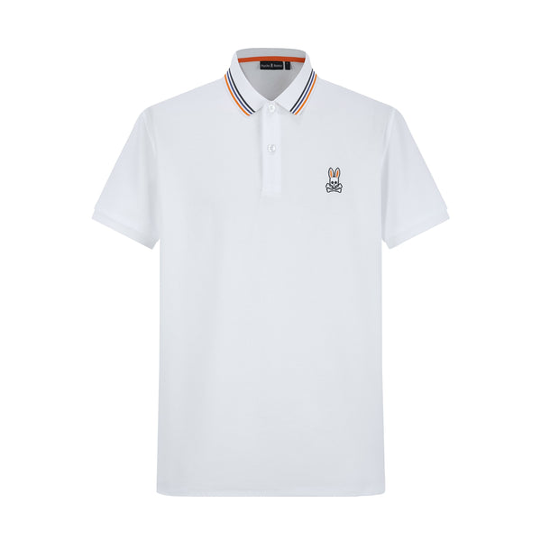 Camiseta 22370 Tipo Polo Blanca Para Hombre