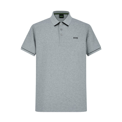 Camiseta 22352#  Tipo Polo Gris Para hombre