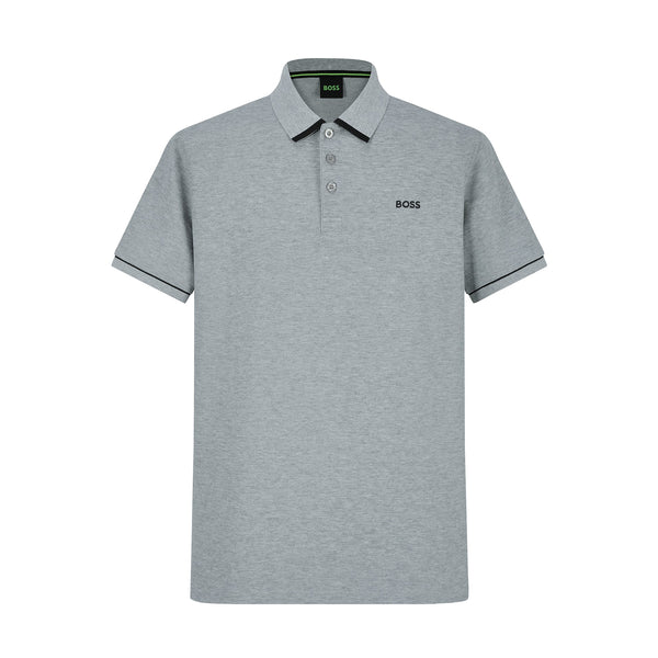Camiseta 22352#  Tipo Polo Gris Para hombre