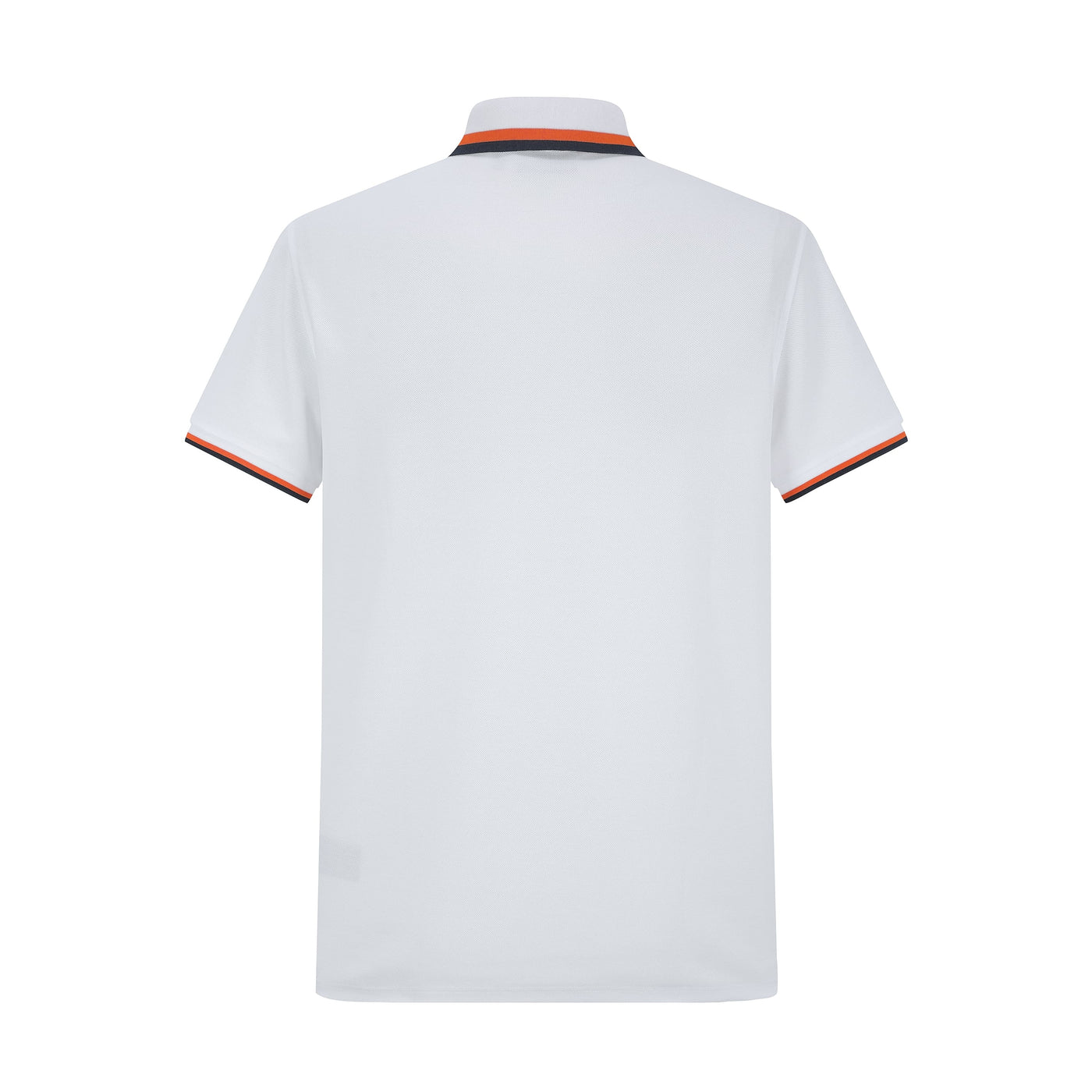 Camiseta 34591# Tipo Polo Blanca Para Hombre