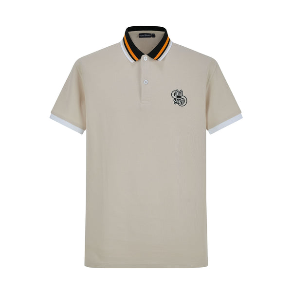 Camiseta 22466# Tipo Polo Khaki Para Hombre