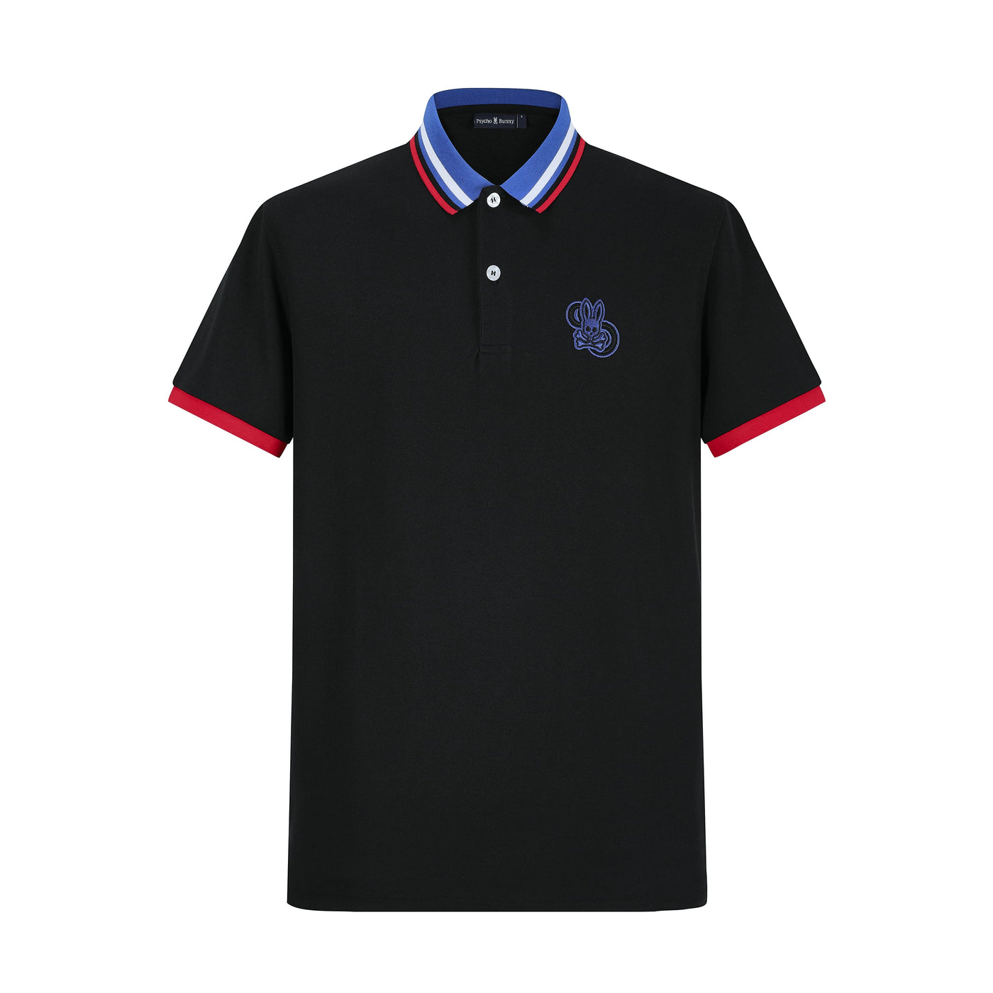 Camiseta 22466# Tipo Polo Negra Para Hombre