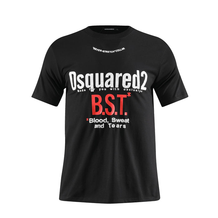 Camiseta 786899 Estampada Negra Para Hombre