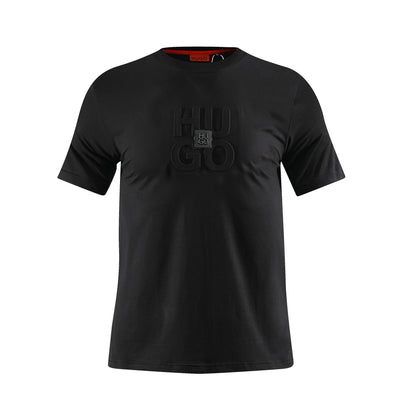 Camiseta 786878 Estampada Negra Para Hombre