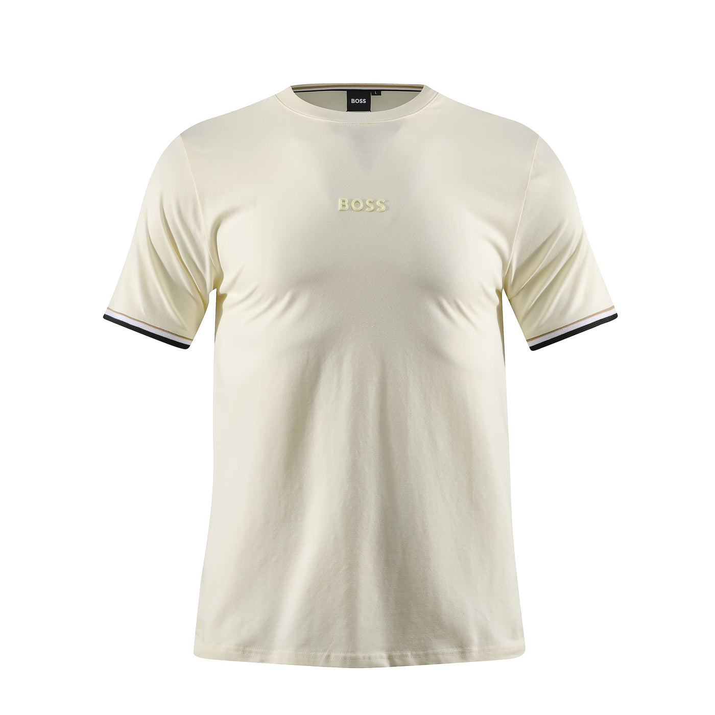 Camiseta básica crema para hombre - JDC Luxury Store