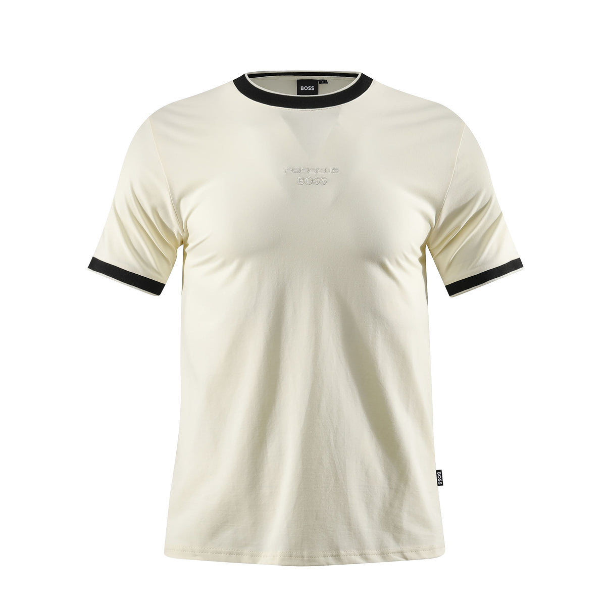 Camiseta básica crema para hombre - JDC Luxury Store