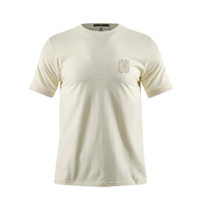 Camiseta básica crema para hombre - JDC Luxury Store