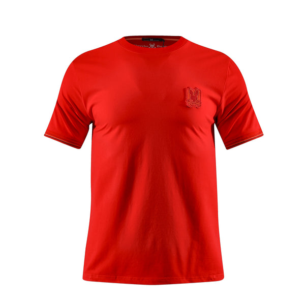 Camiseta 66677 Básica Roja Para Hombre