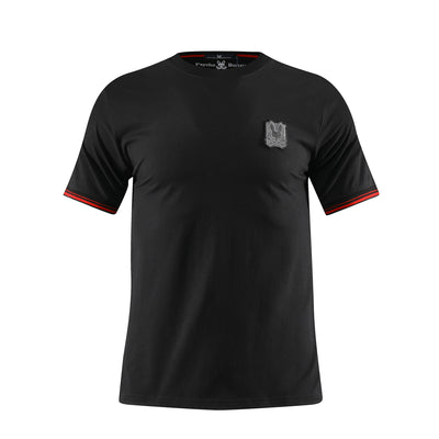 Camiseta básica negra para hombre - JDC Luxury Store