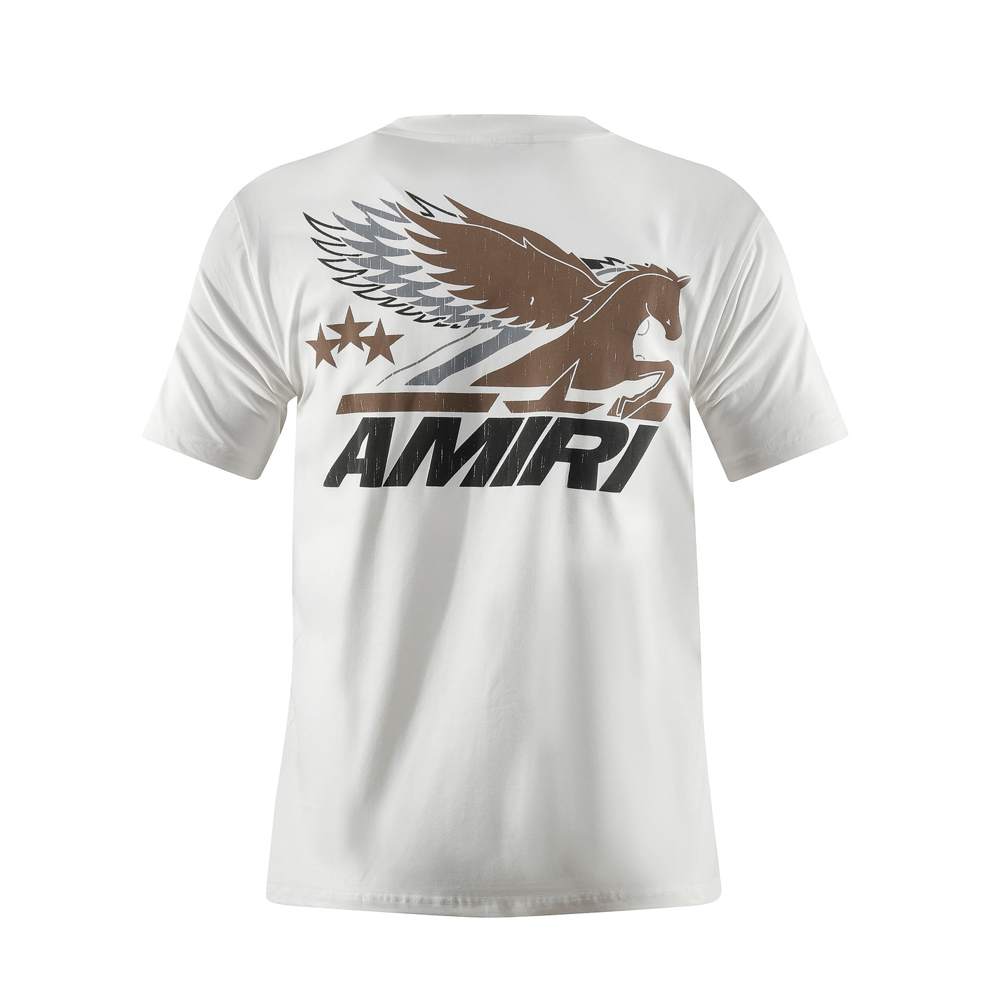 Camiseta estampada blanca para hombre - imagen 2 - JDC Luxury Store