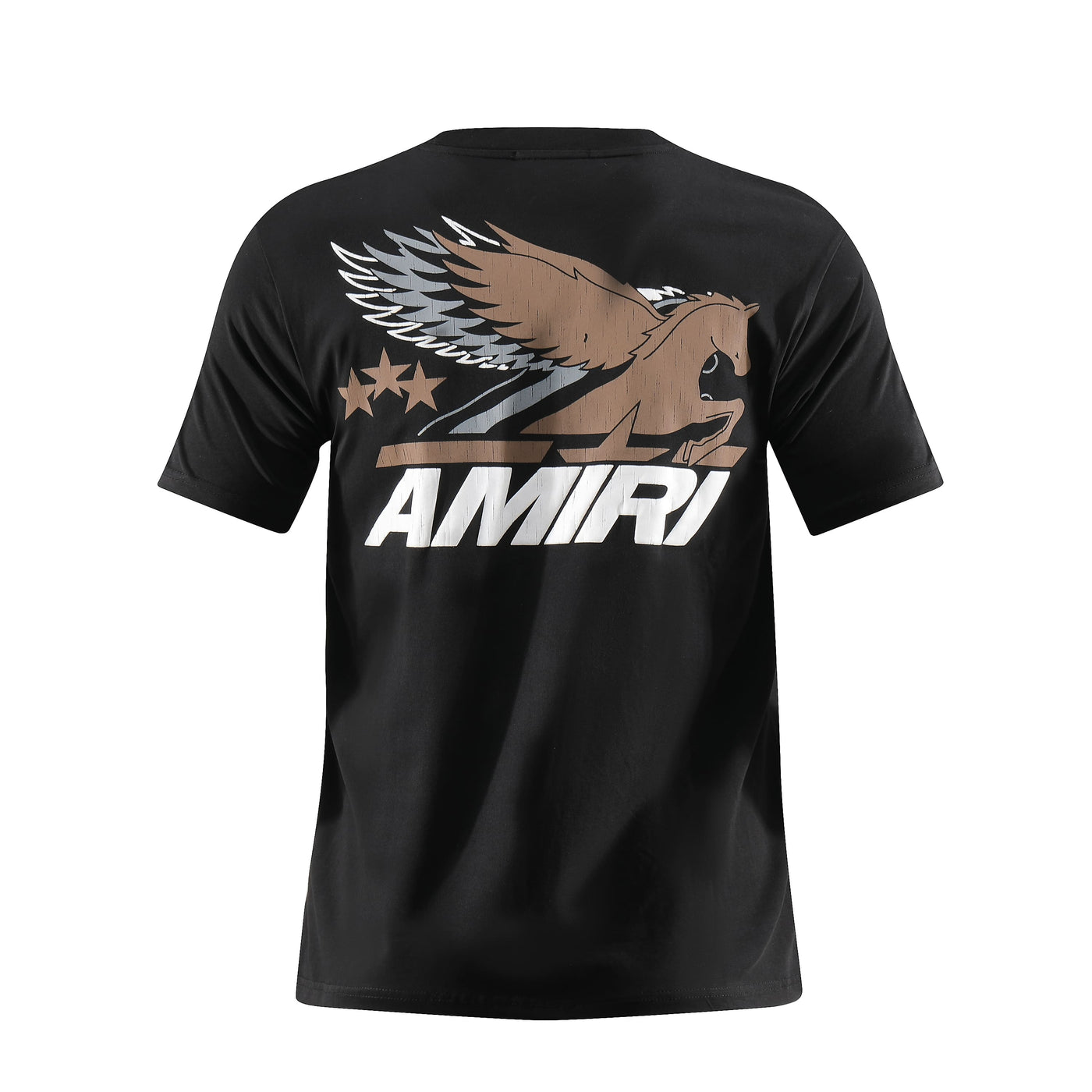 Camiseta estampada negra para hombre - imagen 2 - JDC Luxury Store