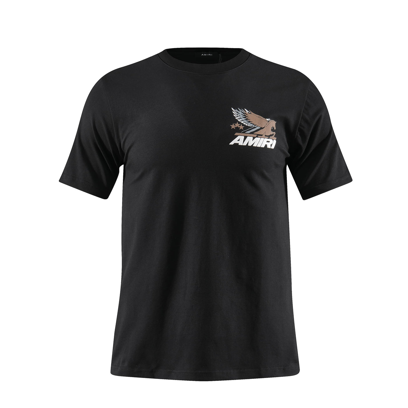 Camiseta estampada negra para hombre - JDC Luxury Store