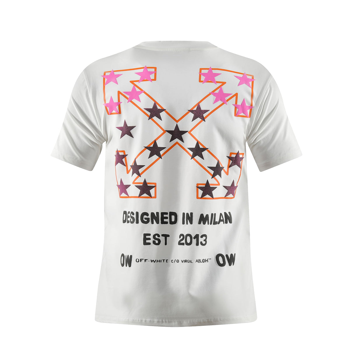 Camiseta estampada blanca para hombre - imagen 2 - JDC Luxury Store
