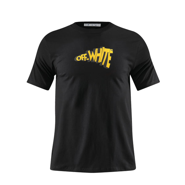 Camiseta 66788 Estampada Negra Para Hombre