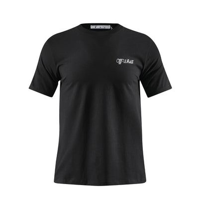 Camiseta estampada negra para hombre - JDC Luxury Store
