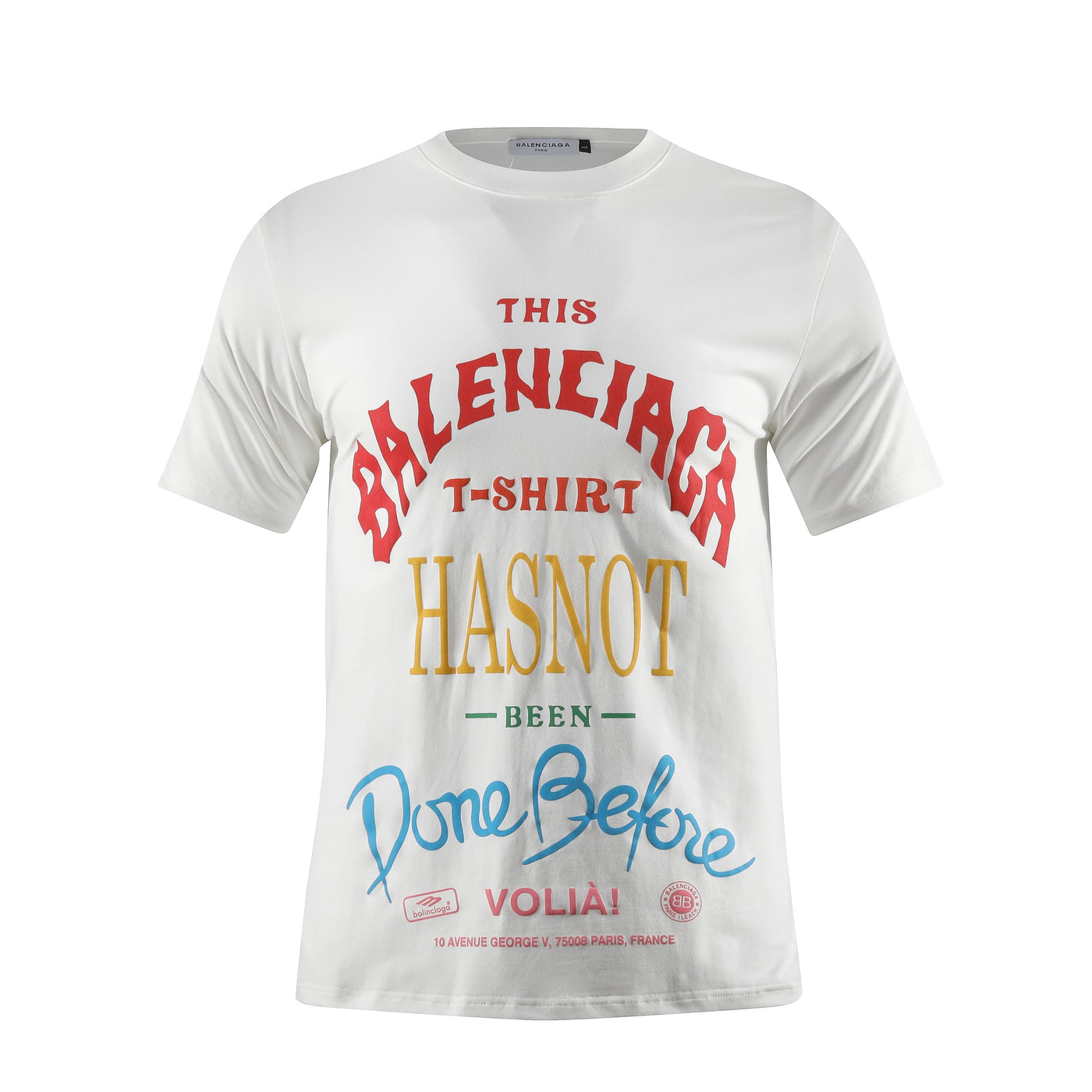 Camiseta estampada blanca para hombre - JDC Luxury Store