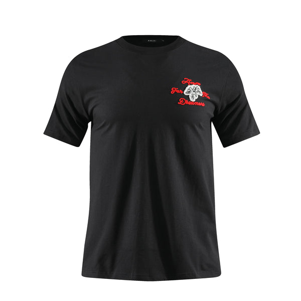 Camiseta 66780 Estampada Negra Para Hombre