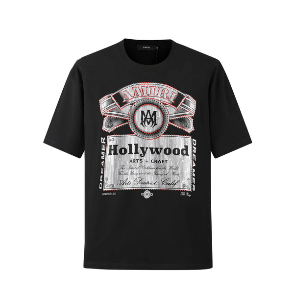 Camiseta 88991 Oversize Negra Para Hombre