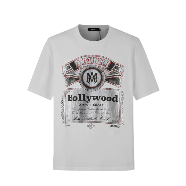 Camiseta 88991 Oversize Blanca Para Hombre