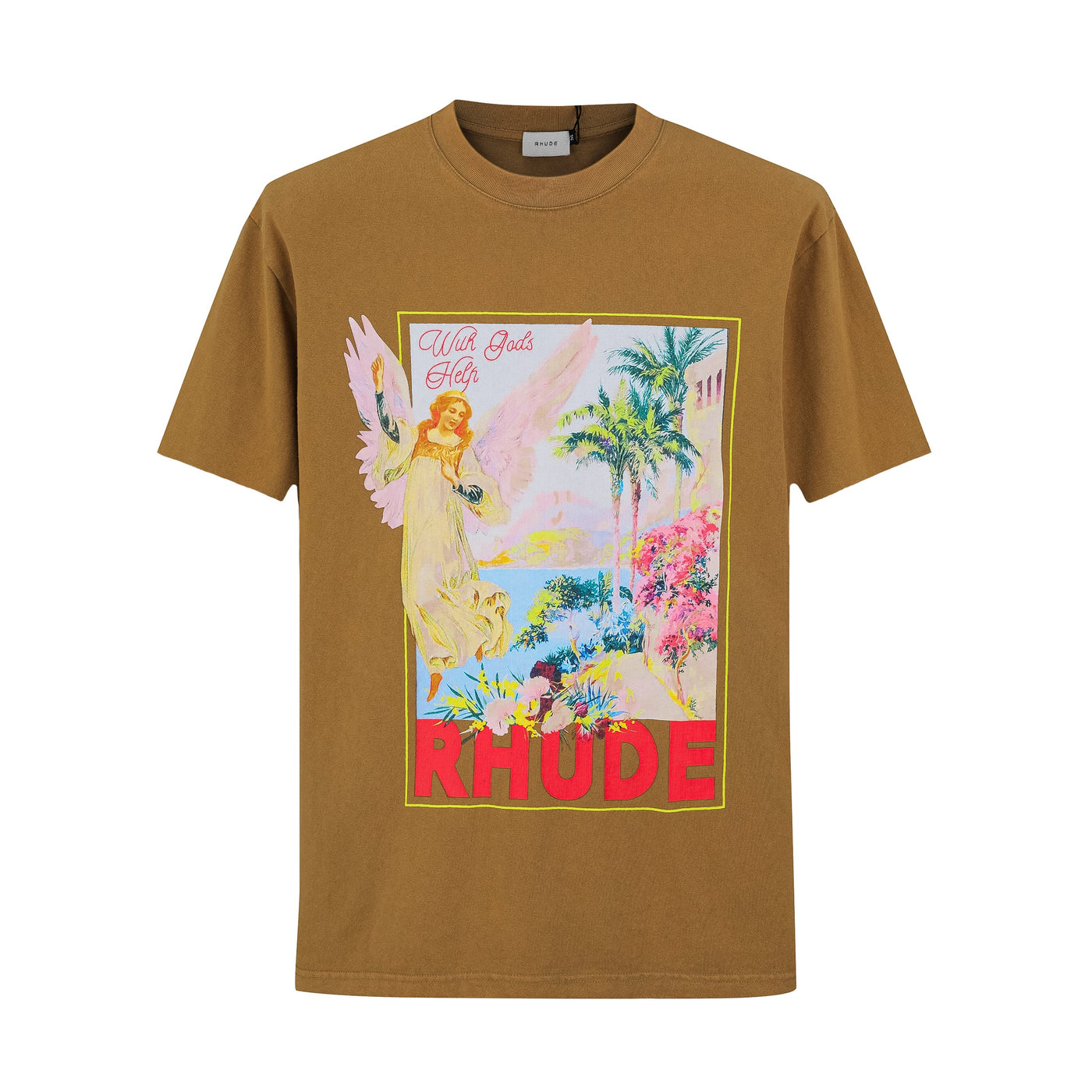 Camiseta 866516 Estampada Pickling Brown Para Hombre