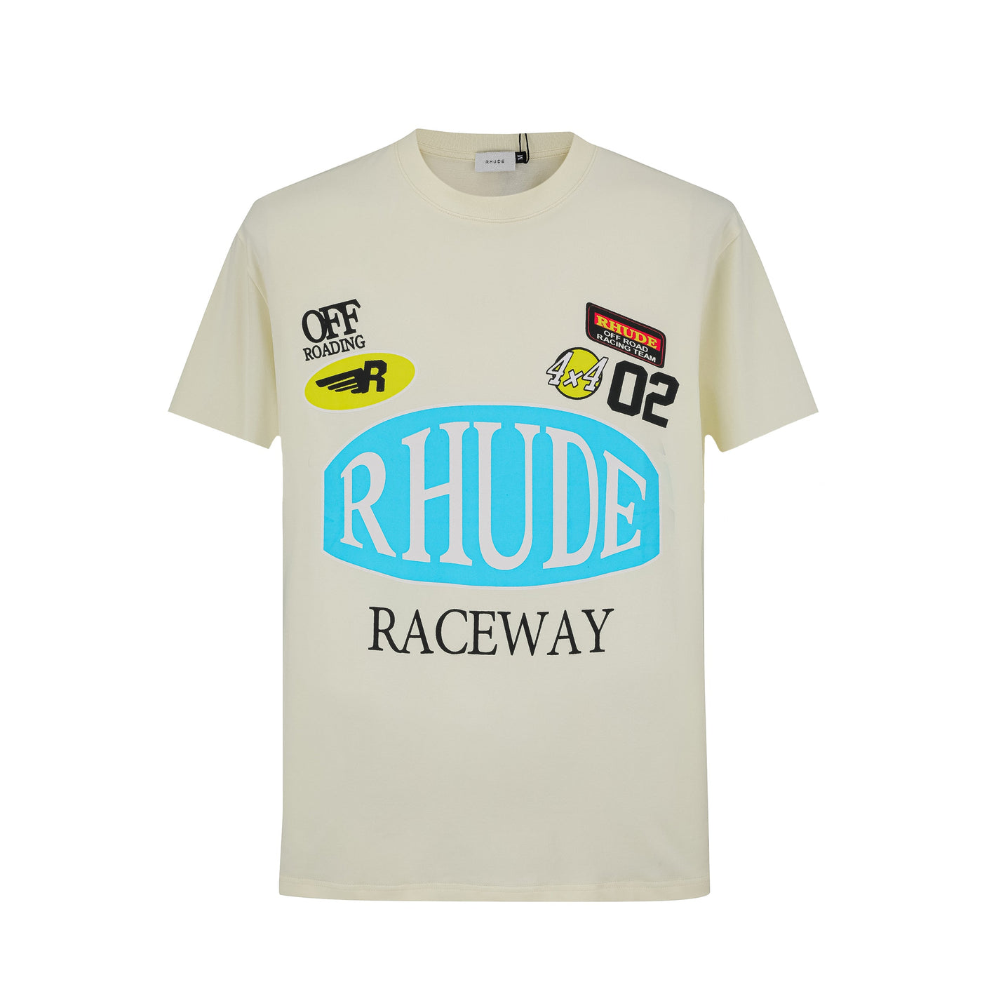 Camiseta 866517 Estampada Crema Para Hombre